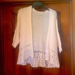 Abercrombie Kids Size XL 3/4 Sleeve Cardigan